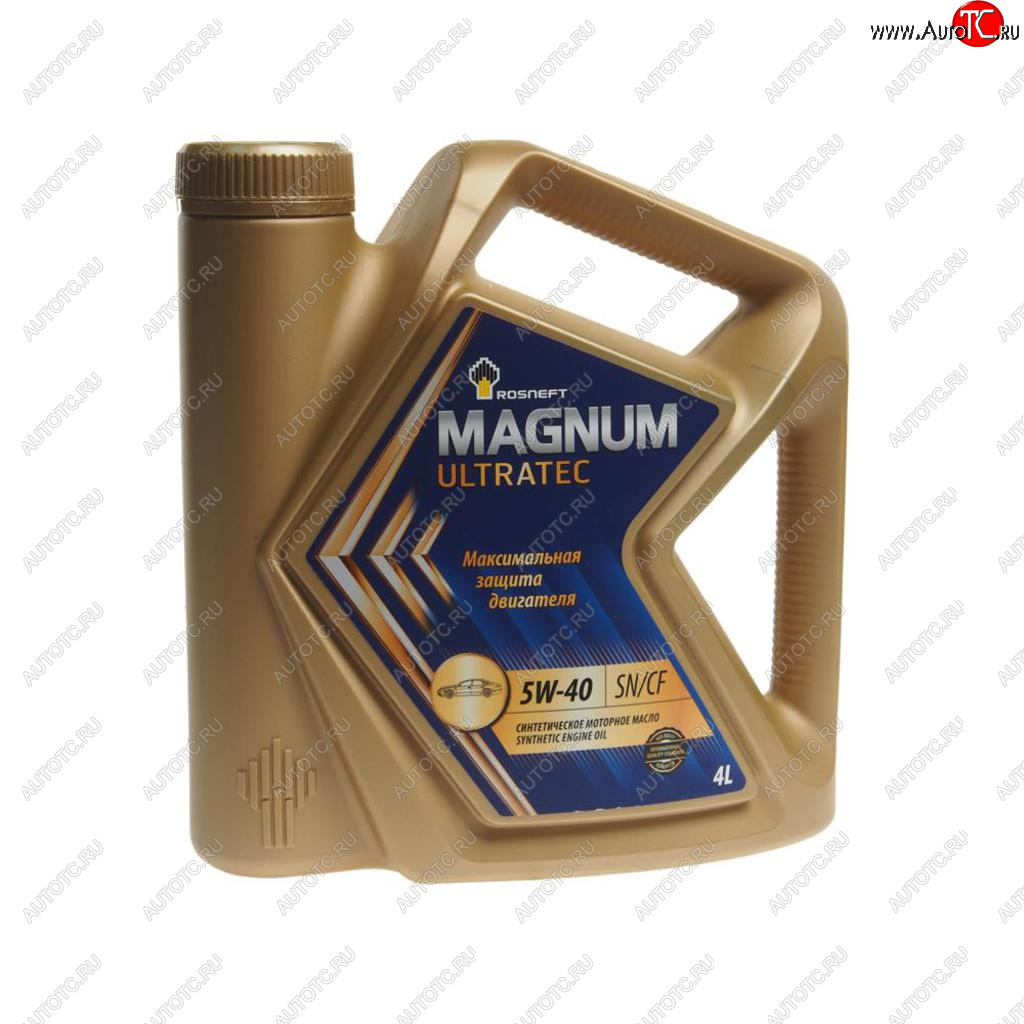 2 399 р. Масло моторное MAGNUM Ultratec 5W40 SNCFA3B4 синт.4л РОСНЕФТЬ РОСНЕФТЬ 40815442  с доставкой в г. Керчь