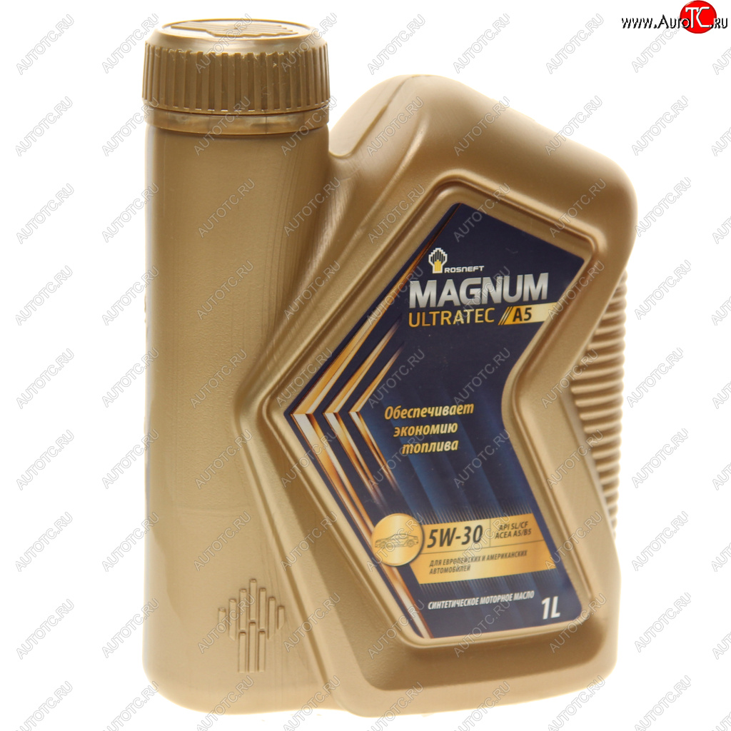1 099 р. Масло моторное MAGNUM Ultratec A5 5W30 SLCFA5B5 синт.1л РОСНЕФТЬ РОСНЕФТЬ 40816532  с доставкой в г. Керчь