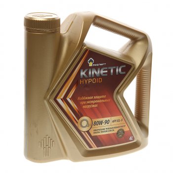 1 649 р. Масло трансмиссионное KINETIC Hypoid GL-5 80W90 мин.4л РОСНЕФТЬ РОСНЕФТЬ 40817342  с доставкой в г. Керчь. Увеличить фотографию 1
