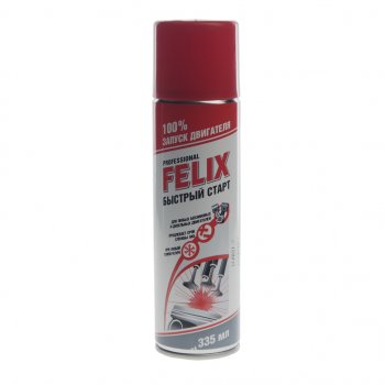 339 р. Жидкость для запуска двигателя 335мл FELIX ТОСОЛ-СИНТЕЗ 411040018  с доставкой в г. Керчь. Увеличить фотографию 1