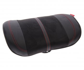 1 399 р. Подушка поясничная экокожазамша черная Flex M CARFASHION CARFASHION 41561  с доставкой в г. Керчь. Увеличить фотографию 1