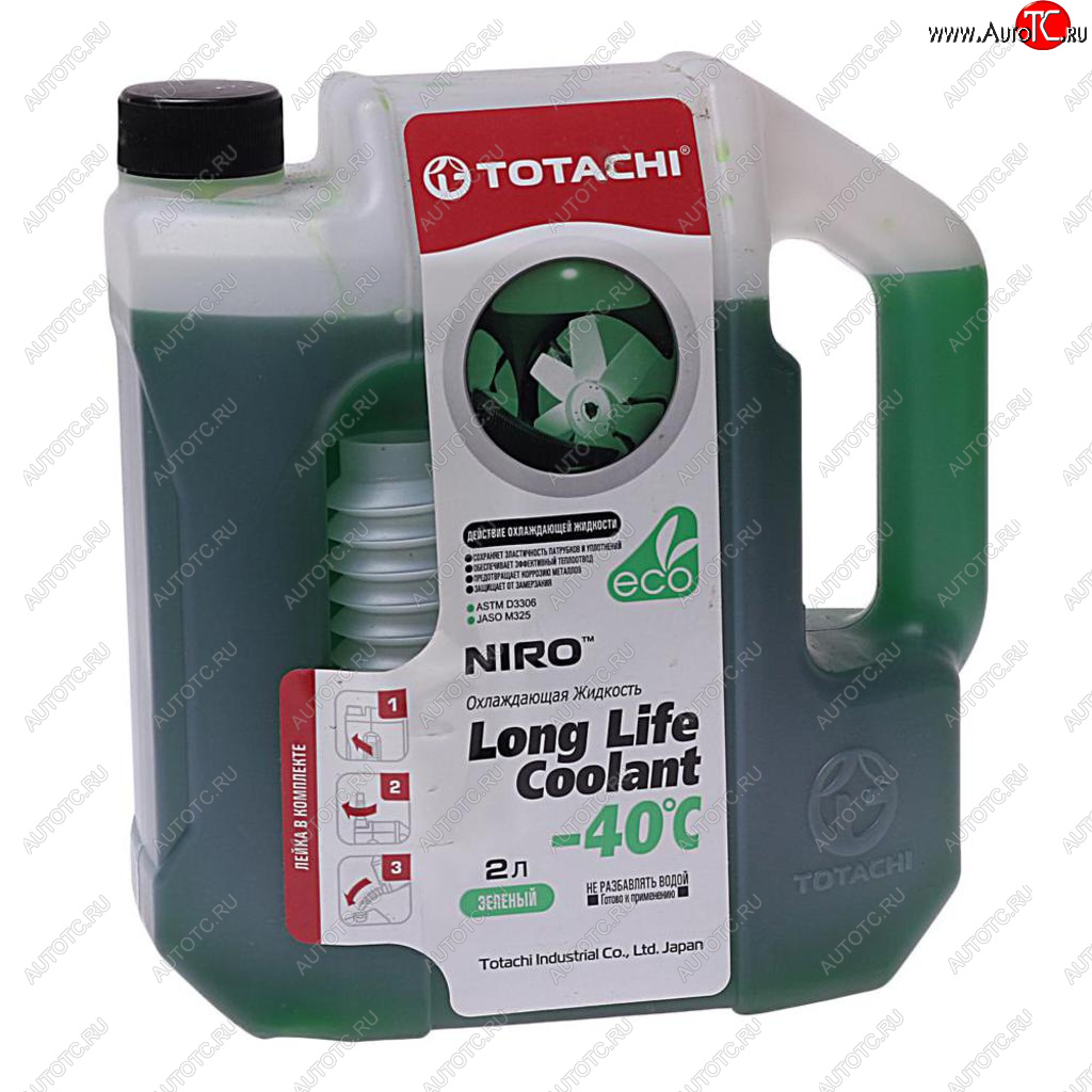 589 р. Антифриз зеленый -40C 2л SUPER LLC NIRO TOTACHI TOTACHI 41602  с доставкой в г. Керчь