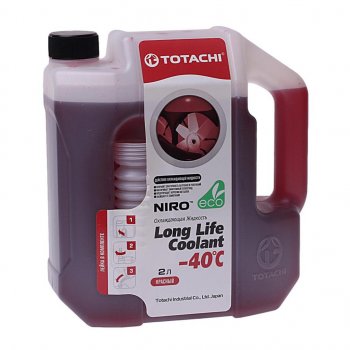 589 р. Антифриз красный -40C 2л SUPER LLC NIRO TOTACHI TOTACHI 41802  с доставкой в г. Керчь. Увеличить фотографию 1