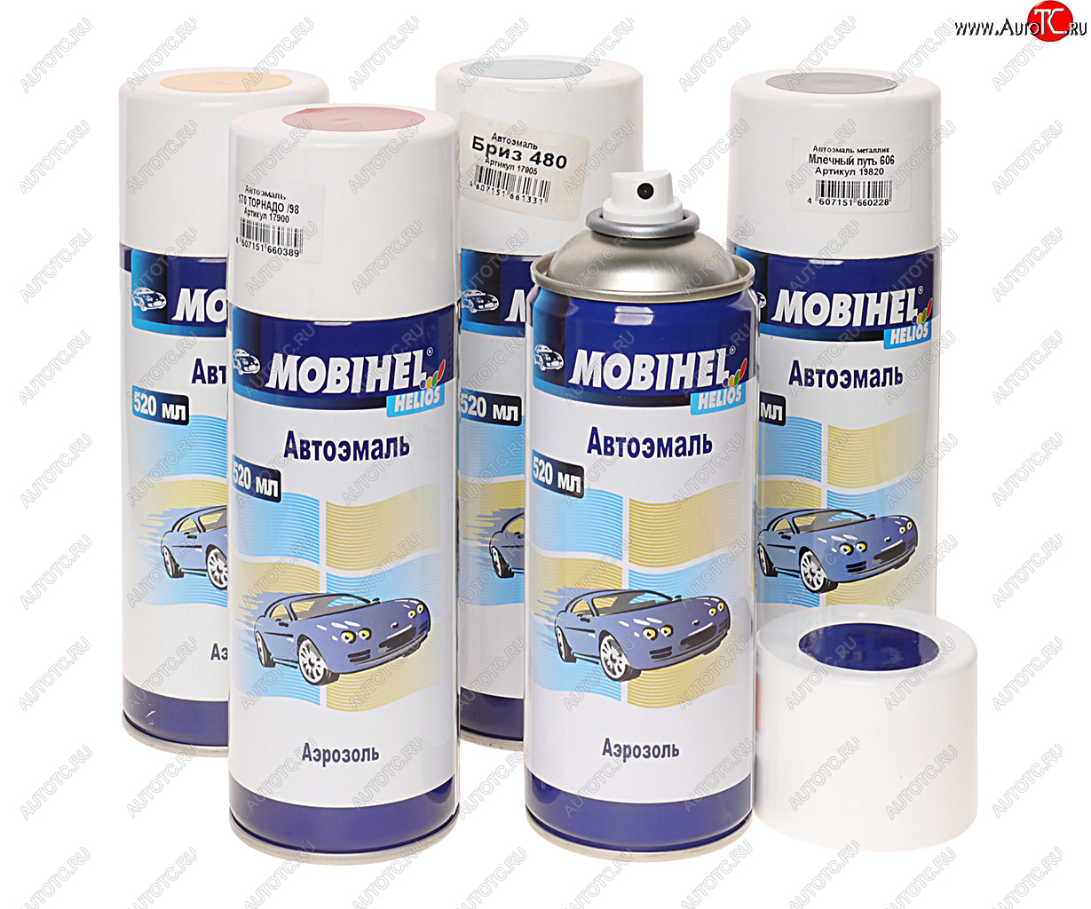 379 р. Краска 1015 красная аэрозоль 520мл Helios MOBIHEL MOBIHEL 41974302а MOBIHEL 41974302а  с доставкой в г. Керчь