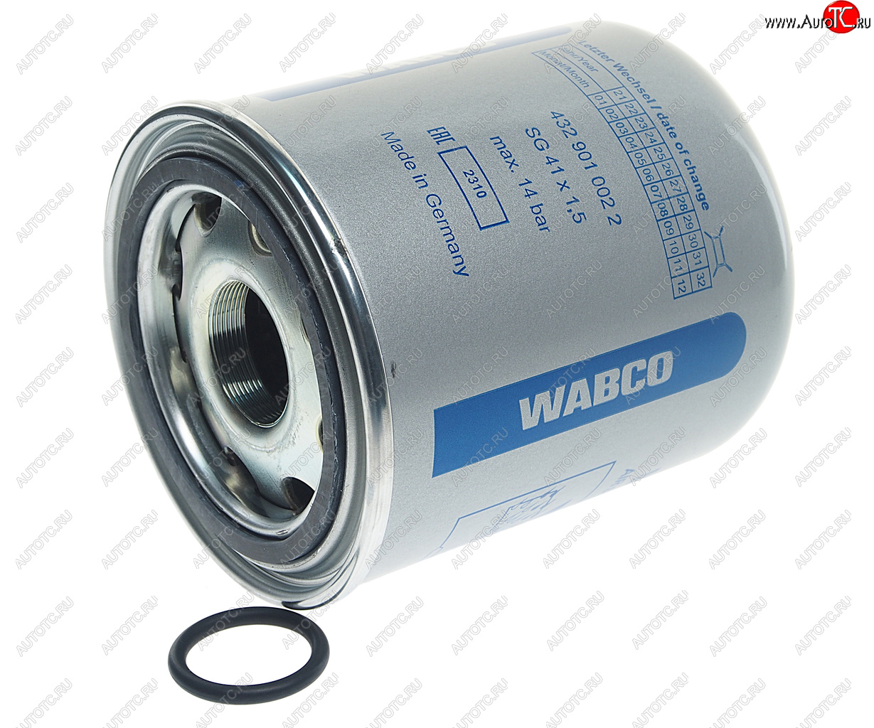 10 749 р. Фильтр осушителя MAN (18-) (41х1.5мм) (Air System Protector) WABCO WABCO 4329010022  с доставкой в г. Керчь