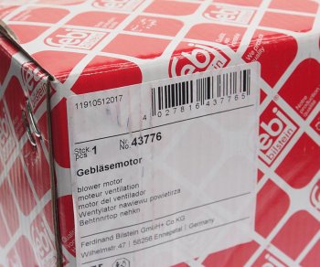 5 949 р. Мотор отопителя MERCEDES MAN c крыльчатками FEBI FEBI 43776  с доставкой в г. Керчь. Увеличить фотографию 3