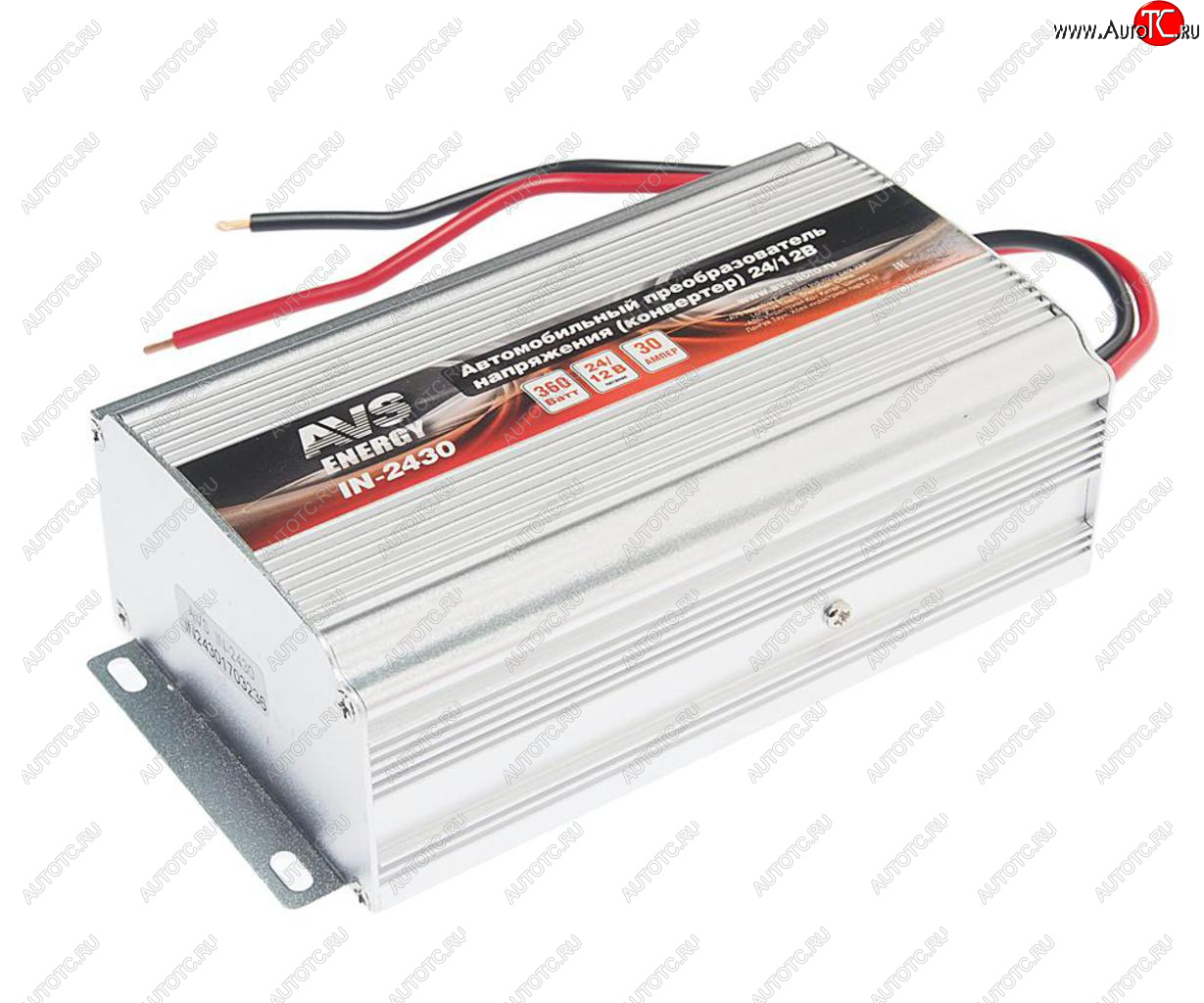 3 999 р. Преобразователь напряжения (инвертор) 24-12V 30А AVS AVS 43898  с доставкой в г. Керчь