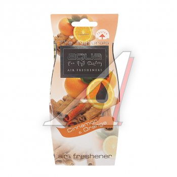 143 р. Ароматизатор подвесной пластина (cinnamon & orange) Natural Fruit Drop AQUA AQUA 44047  с доставкой в г. Керчь. Увеличить фотографию 1
