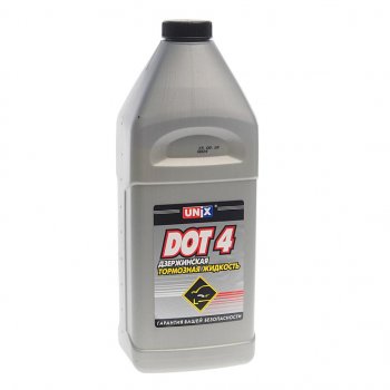 Жидкость тормозная DOT-4 0.91кг UNIX ПКФ СВ-ХИМ 4600169