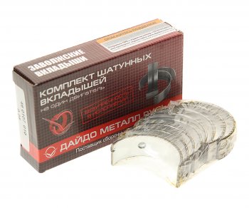Вкладыши DAEWOO Nexia (95-) шатунные d+0.25 комплект (8шт.) ДАЙДО МЕТАЛЛ РУСЬ ДАЙДО МЕТАЛЛ РУСЬ 46 0107 010