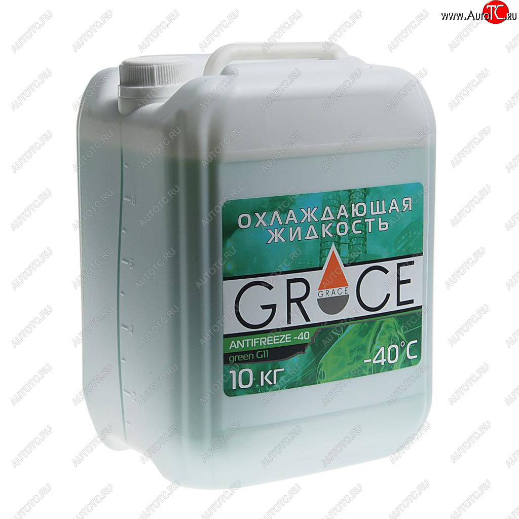 2 349 р. Антифриз зеленый -40C 10кг G11 GRACE GRACE 4603728817507  с доставкой в г. Керчь