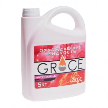 Антифриз красный -40C 5кг G12 GRACE GRACE 4603728817545