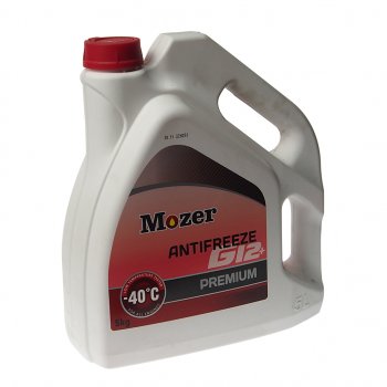 Антифриз красный -40C 5кг G12+ MOZER MOZER 4606451