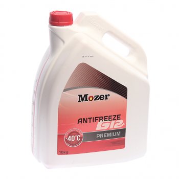 Антифриз красный -40C 10кг G12+ MOZER MOZER 4606468