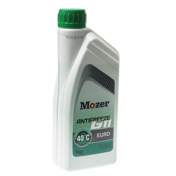 Антифриз зеленый Euro -40C 1кг G11 MOZER MOZER 4606475