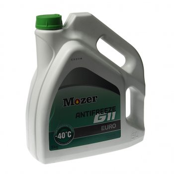 Антифриз зеленый Euro -40C 5кг G11 MOZER MOZER 4606482