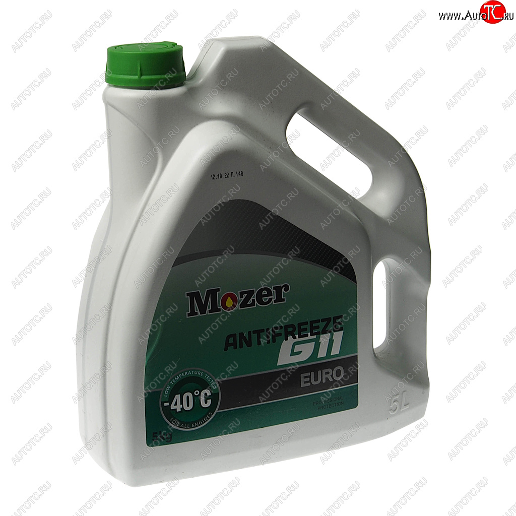 899 р. Антифриз зеленый Euro -40C 5кг G11 MOZER MOZER 4606482  с доставкой в г. Керчь