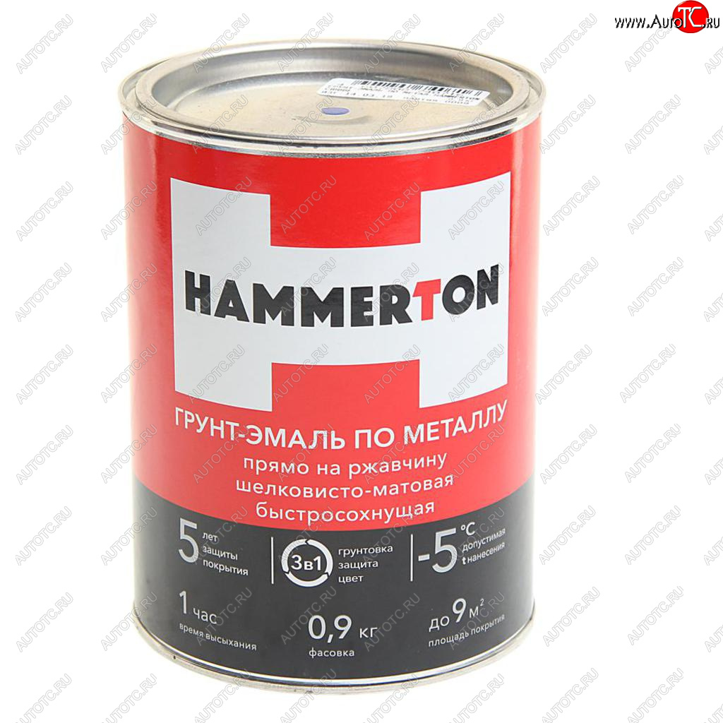 799 р. Грунт-эмаль по ржавчине синяя 0.9л HAMMERTON HAMMERTON 4607808740716  с доставкой в г. Керчь