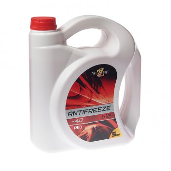 Антифриз красный -40C 5кг G12 WEZZER WEZZER 4608868