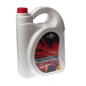 Антифриз красный -40C 10кг G12 WEZZER WEZZER 4608875