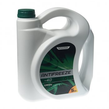Антифриз зеленый -40C 5кг G11 WEZZER WEZZER 4609841