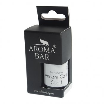 Ароматизатор масляный (Armani Code Sport) 10мл в крафтовой коробке AROMA BAR AROMA BAR 4678597200323 (33 oilset)