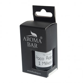 Ароматизатор масляный (Paco Rabanne 1 Million) 10мл в крафтовой коробке AROMA BAR AROMA BAR 4678597200460 (49 oilset)