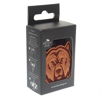 280 р. Подвеска ароматная «Медведь» в крафтовой упаковке коричневая AROMA BAR AROMA BAR 4678597202556 (bearbrownset)  с доставкой в г. Керчь. Увеличить фотографию 2