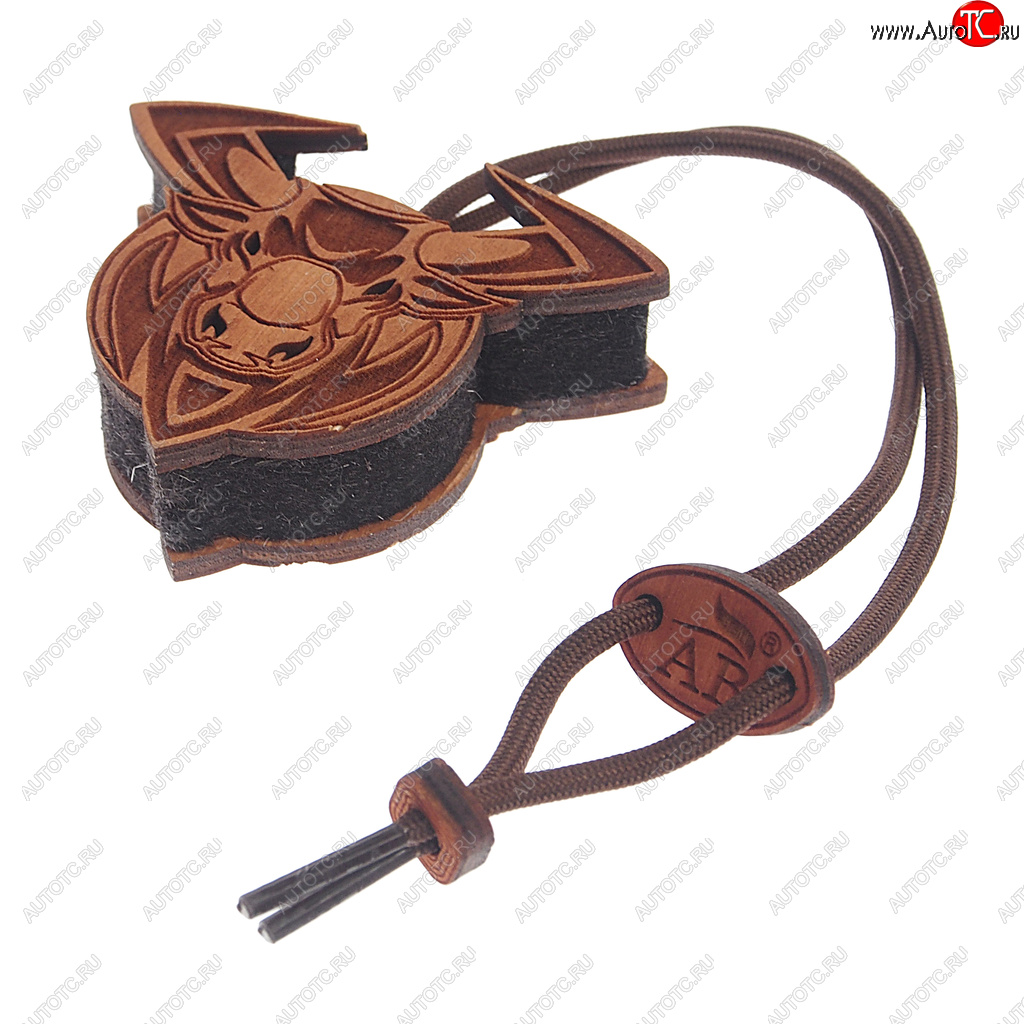 280 р. Подвеска ароматная «Бык» в крафтовой упаковке коричневая AROMA BAR AROMA BAR 4678597202631 (bullbrownset)  с доставкой в г. Керчь
