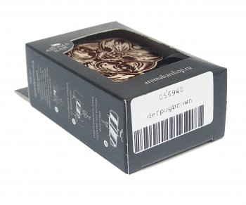 280 р. Подвеска ароматная на дефлектор на магните Мопс коричнево-белая AROMA BAR AROMA BAR 4678597209791 (defpugbrownwh)  с доставкой в г. Керчь. Увеличить фотографию 3