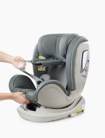 19 999 р. Автокресло детское 0-36кг (0+I-ll-IlI) 0-12лет dark green I-UNIX Isofix с боков.доп.защит.HAPPY BABY HAPPY BABY 4690624042225  с доставкой в г. Керчь. Увеличить фотографию 14
