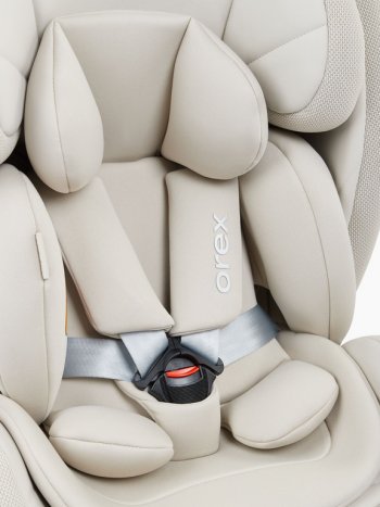 15 349 р. Автокресло детское 0-36кг (0+I-ll-IlI) 0-12лет sand OREX Isofix HAPPY BABY HAPPY BABY 4690624065491  с доставкой в г. Керчь. Увеличить фотографию 18