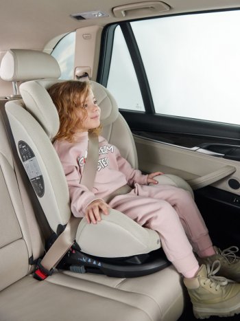 15 349 р. Автокресло детское 0-36кг (0+I-ll-IlI) 0-12лет sand OREX Isofix HAPPY BABY HAPPY BABY 4690624065491  с доставкой в г. Керчь. Увеличить фотографию 11
