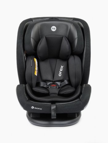 15 999 р. Автокресло детское 0-36кг (0+I-ll-IlI) 0-12лет black OREX Isofix HAPPY BABY HAPPY BABY 4690624065507  с доставкой в г. Керчь. Увеличить фотографию 7