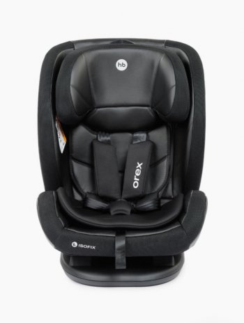 15 999 р. Автокресло детское 0-36кг (0+I-ll-IlI) 0-12лет black OREX Isofix HAPPY BABY HAPPY BABY 4690624065507  с доставкой в г. Керчь. Увеличить фотографию 9