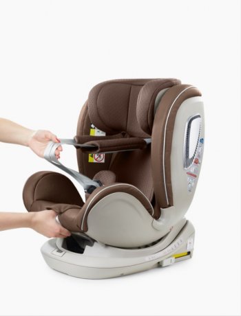 18 499 р. Автокресло детское 0-36кг (0+I-ll-IlI) 0-12лет brown I-UNIX Isofix с боковой доп.защитой HAPPY BABY HAPPY BABY 4690624068959  с доставкой в г. Керчь. Увеличить фотографию 13