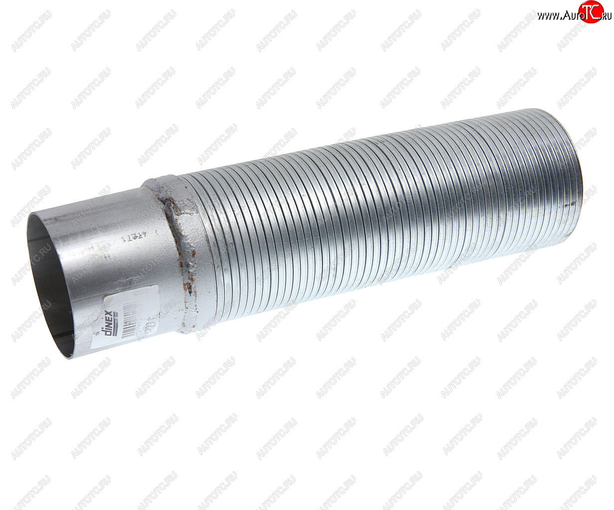 2 759 р. Гофра MAN выхлопной системы (d=111 L=415) (нерж.) с фланцем E-line DINEX DINEX 47271 DINEX 47271  с доставкой в г. Керчь