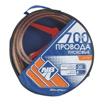 1 479 р. Провода для прикуривания 700А 4.0м NOVA BRIGHT NOVA BRIGHT 47780  с доставкой в г. Керчь. Увеличить фотографию 2