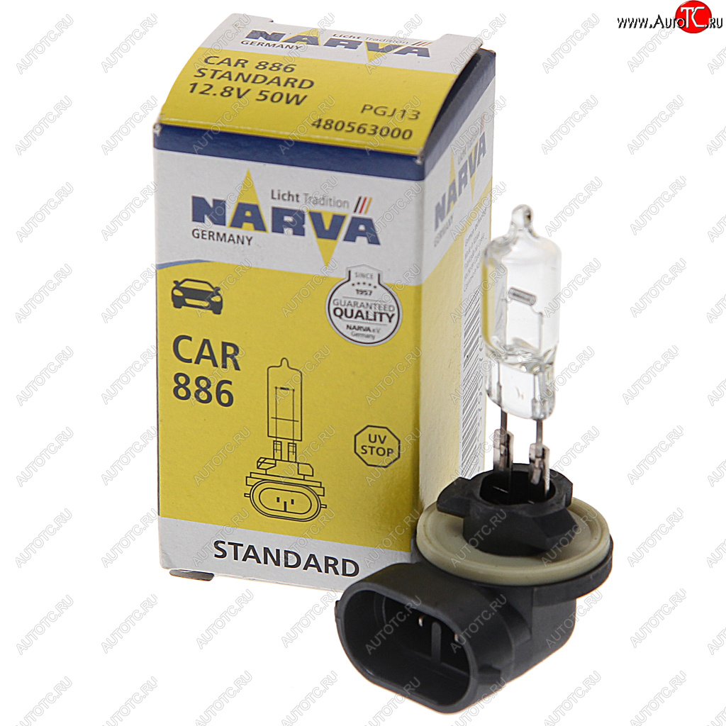 429 р. Лампа 12V H27W1 50W PGJ13 American Types NARVA NARVA 480563000  с доставкой в г. Керчь