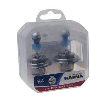 1 579 р. Лампа 12V H4 6055W P43t +150% бокс (2шт.) Range Power 150 NARVA NARVA 480692100  с доставкой в г. Керчь. Увеличить фотографию 1