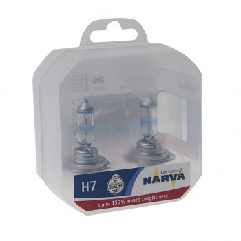 2 399 р. Лампа 12V H7 55W PX26d +150% бокс (2шт.) Range Power 150NARVA NARVA 480712100  с доставкой в г. Керчь. Увеличить фотографию 1