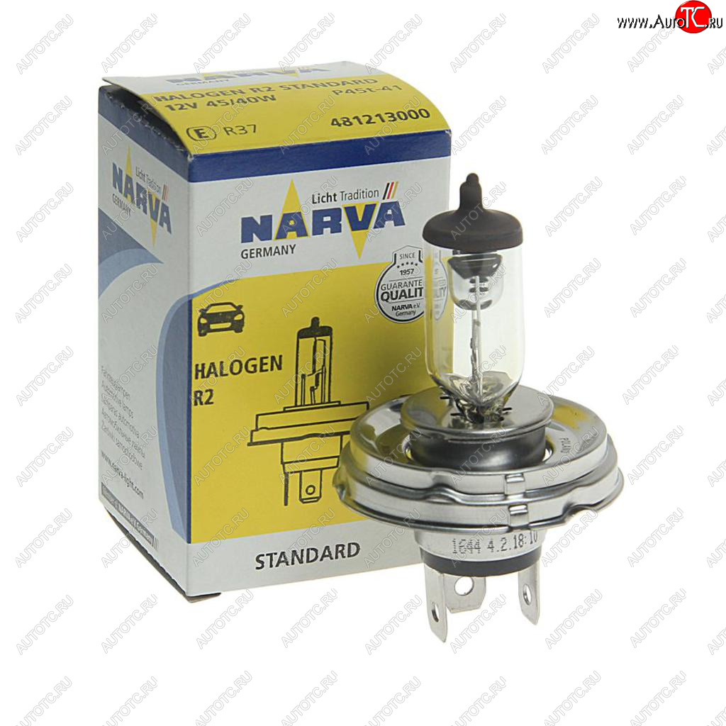 439 р. Лампа 12V R2 4540W P45t-41 Standard NARVA NARVA 481213000  с доставкой в г. Керчь