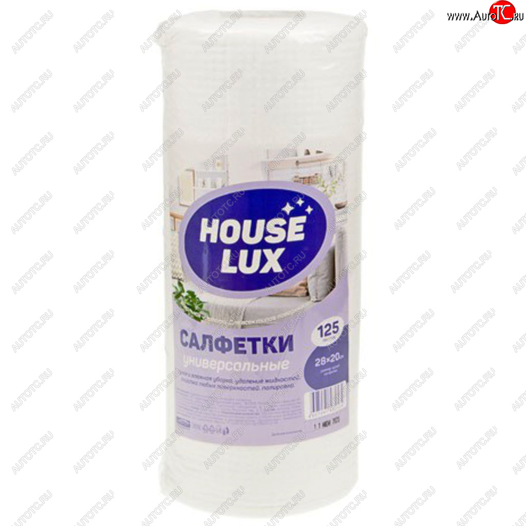 369 р. Полотенце универсальное 28х20см рулон (125шт.) House Lux АВАНГАРД АВАНГАРД 48253  с доставкой в г. Керчь