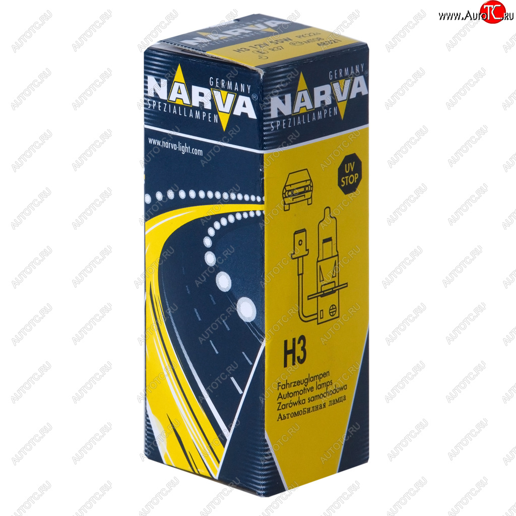 149 р. Лампа 12V H3 55W PK22s Standard NARVA NARVA 483213000  с доставкой в г. Керчь