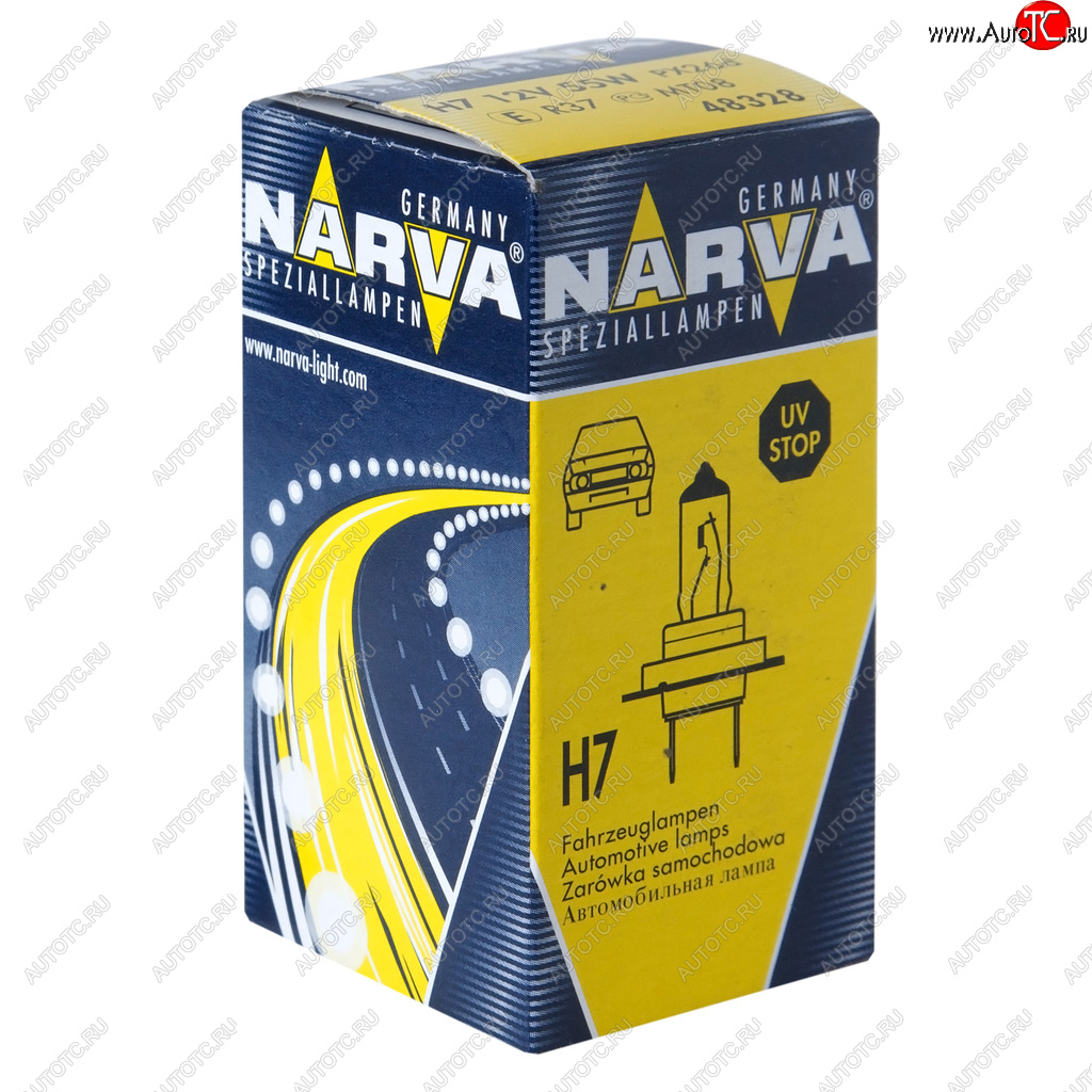 225 р. Лампа 12V H7 55W PX26d Standard NARVA NARVA 483283000  с доставкой в г. Керчь