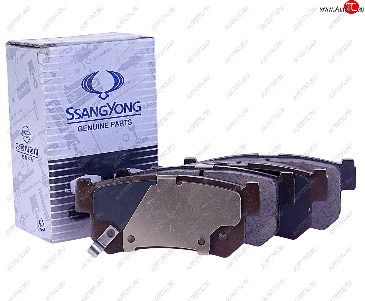 4 399 р. Колодки тормозные задние (4шт.) SSANGYONG SSANGYONG Rexton Y250 (2006-2012)  с доставкой в г. Керчь