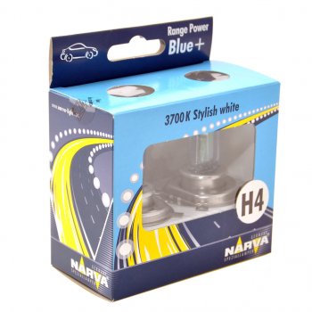 1 259 р. Лампа 12V H4 6055W P43t-38 +50% бокс (2шт.) Range Power Blue+ NARVA NARVA 486772100  с доставкой в г. Керчь. Увеличить фотографию 1