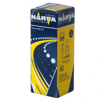 187 р. Лампа 24V H3 70W PK22s Standard NARVA NARVA 487003000  с доставкой в г. Керчь. Увеличить фотографию 1