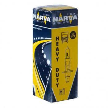 359 р. Лампа 24V H1 70W P14.5s Heavy Duty NARVA NARVA 487083000  с доставкой в г. Керчь. Увеличить фотографию 1