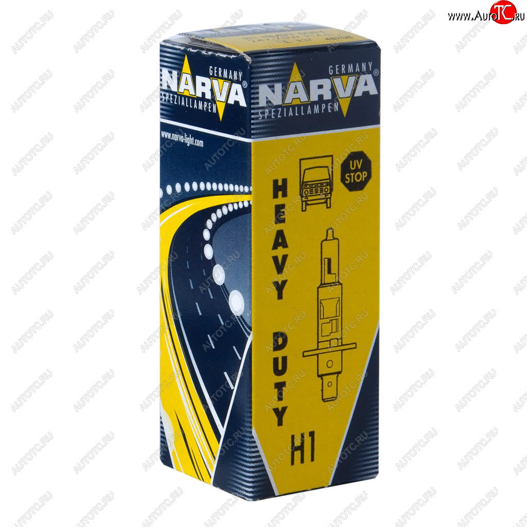 359 р. Лампа 24V H1 70W P14.5s Heavy Duty NARVA NARVA 487083000  с доставкой в г. Керчь